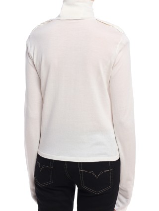 Білий светр HELMUT LANG : фото 5 - Invogue