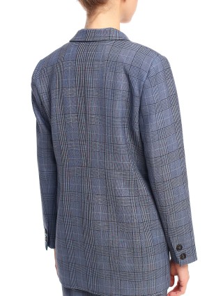 Синій піджак GANNI : фото 6 - Invogue