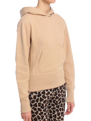Бежевое худи HELMUT LANG: фото 4 - Invogue