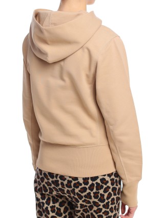 Бежевое худи HELMUT LANG: фото 5 - Invogue