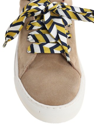 Бежевые сникерсы WEEKEND MAX MARA: фото 5 - Invogue