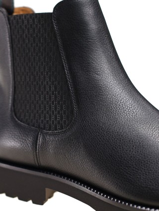 Чёрные ботинки BOSS: фото 8 - Invogue