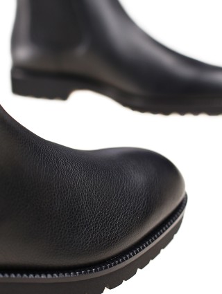 Чёрные ботинки BOSS: фото 6 - Invogue