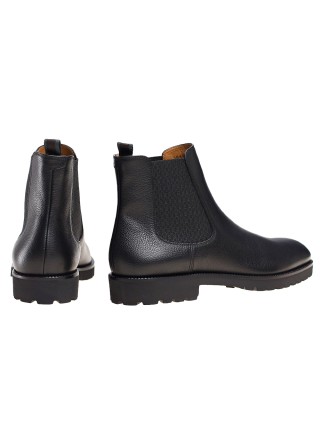 Чёрные ботинки BOSS: фото 5 - Invogue