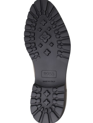 Чёрные ботинки BOSS: фото 7 - Invogue