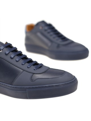 Темно-сині кеди BOSS : фото 6 - Invogue