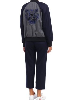 Серая куртка KENZO: фото 4 - Invogue