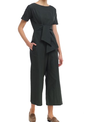 Зелёный комбинезон WEEKEND MAX MARA: фото 3 - Invogue