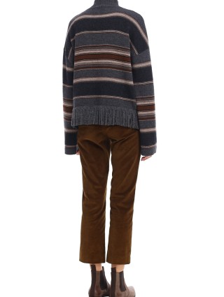 Тёмно-серый свитер WEEKEND MAX MARA: фото 2 - Invogue