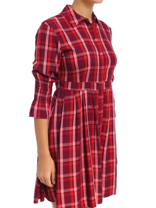 Красное платье MAX&CO: фото 3 - Invogue