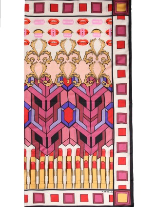 Червона хустка MARELLA : фото 5 - Invogue