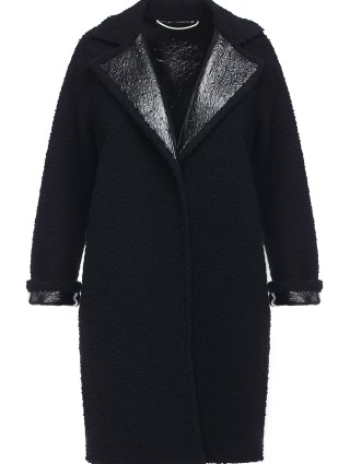 Чорне пальто MARELLA : фото 2 - Invogue