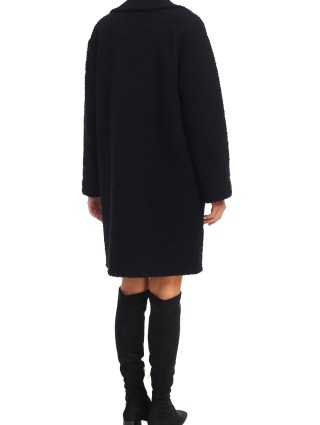 Чорне пальто MARELLA : фото 4 - Invogue