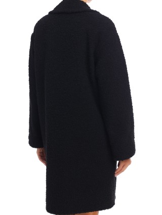 Чорне пальто MARELLA : фото 6 - Invogue