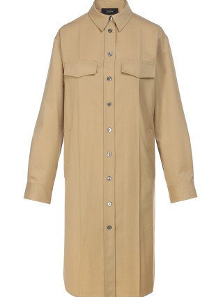 Бежевое платье JOSEPH: фото 2 - Invogue