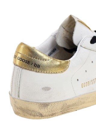 Белые сникерсы GOLDEN GOOSE: фото 7 - Invogue