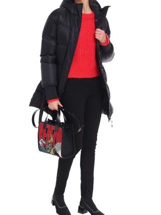 Чёрная куртка KENZO: фото 3 - Invogue