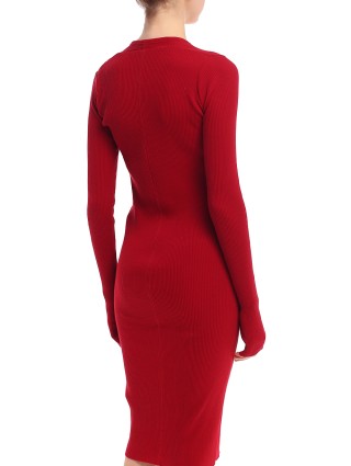 Червона сукня HELMUT LANG : фото 6 - Invogue