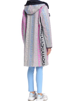 Голубые брюки MARC CAIN: фото 4 - Invogue