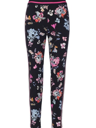 Голубые брюки MARC CAIN: фото 2 - Invogue