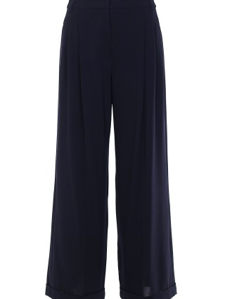 Темно-сині брюки MAX MARA : фото - Invogue