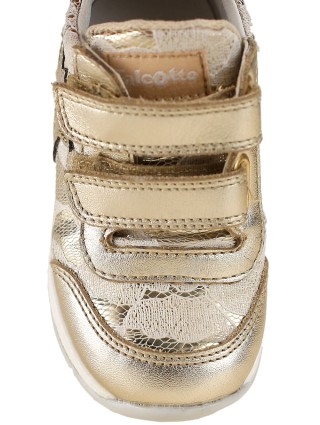 Золоті кросівки NATURINO : фото 5 - Invogue