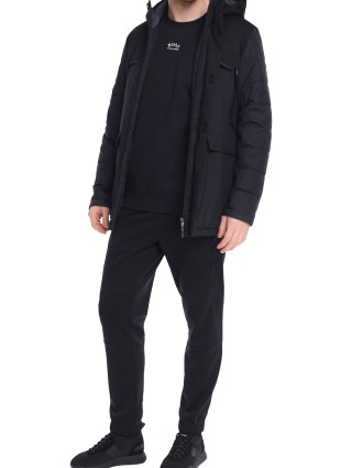 Чорні брюки BOSS : фото 3 - Invogue