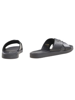 Чорні шльопанці BILLIONAIRE : фото 2 - Invogue