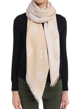 Жовтий шарф KENZO : фото 3 - Invogue