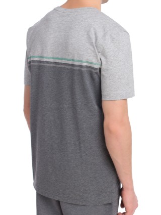 Серая футболка BOSS: фото 5 - Invogue