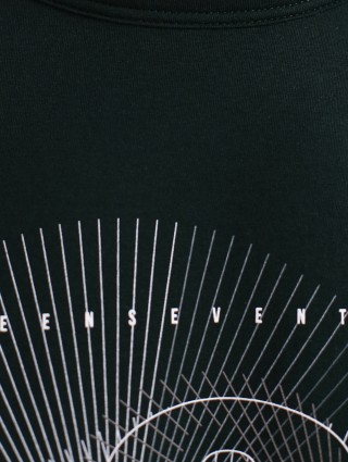 Зелёная футболка BOSS: фото 6 - Invogue