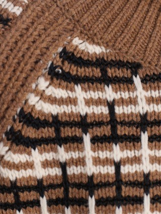 Коричневый свитер BY MALENE BIRGER: фото 5 - Invogue