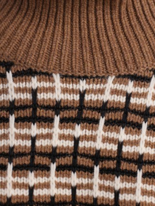 Коричневый свитер BY MALENE BIRGER: фото 6 - Invogue