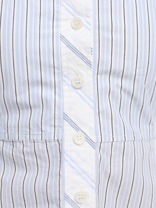 Блакитна блуза GANNI : фото 7 - Invogue