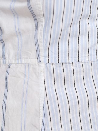 Блакитна блуза GANNI : фото 8 - Invogue