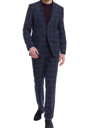 Тёмно-синий свитер BOSS: фото 3 - Invogue