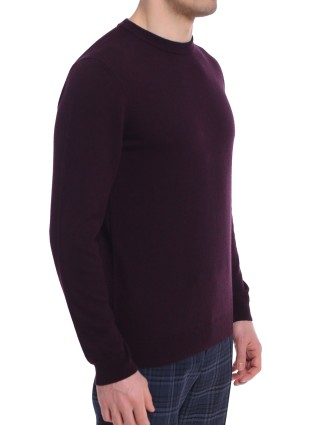 Тёмно-синий свитер BOSS: фото 4 - Invogue