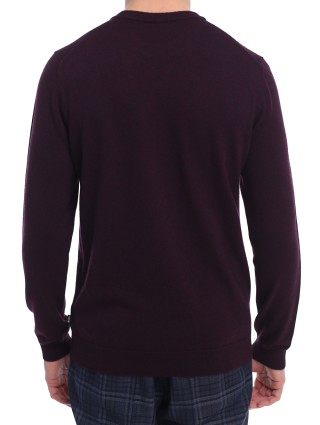 Тёмно-синий свитер BOSS: фото 5 - Invogue