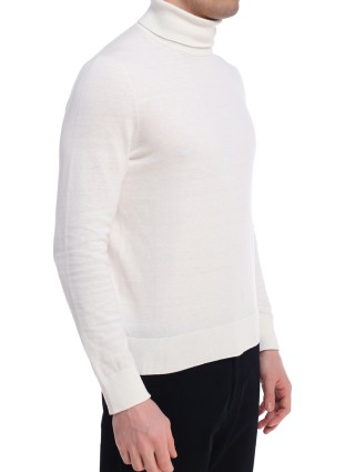 Молочный свитер BOSS: фото 3 - Invogue