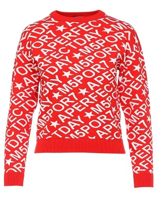 Красный свитер MARELLA: фото - Invogue