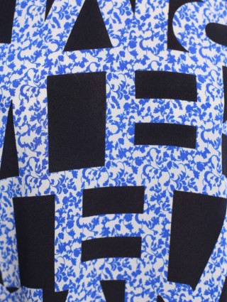 Синяя блуза MARELLA: фото 5 - Invogue