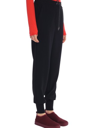 Чёрные брюки MARELLA: фото 3 - Invogue