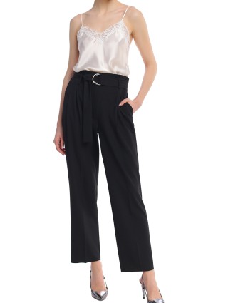 Чорні брюки MARELLA : фото 3 - Invogue