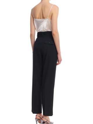 Чорні брюки MARELLA : фото 4 - Invogue