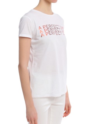 Біла футболка MARELLA : фото 5 - Invogue