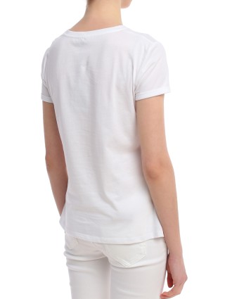 Біла футболка MARELLA : фото 6 - Invogue