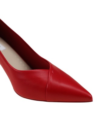 Красные туфли Max Mara Accessories: фото 5 - Invogue