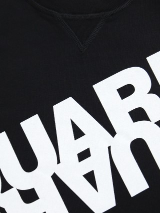 Чёрная кофта DSQUARED KID: фото 4 - Invogue