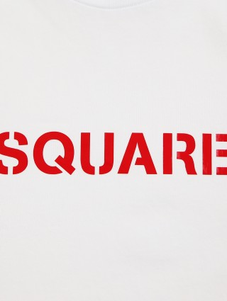 Біла футболка DSQUARED KID : фото 4 - Invogue