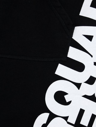 Чёрные брюки DSQUARED KID: фото 4 - Invogue